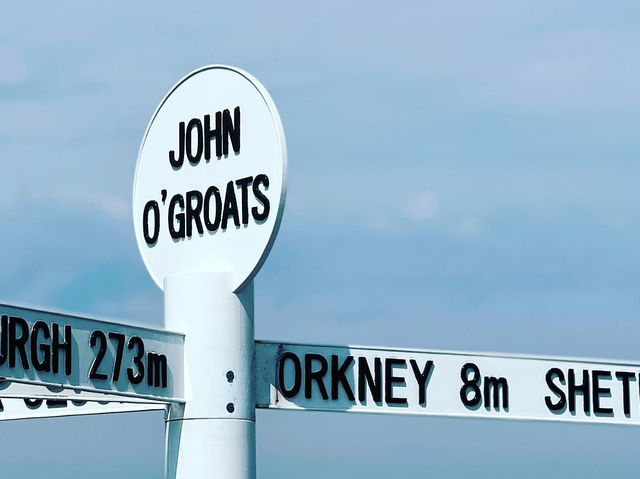 The Famous John O'Groats Signpost 🇬🇧