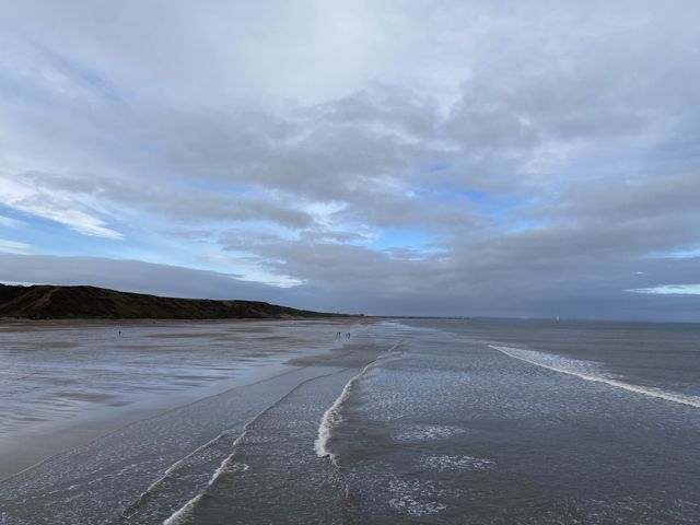 Saltburn Beach:Seaside Symphony of England