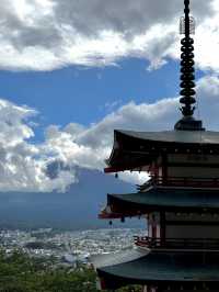 Mount Fuji is not so easy to catch! But this iconic Fuji viewing spot is still worth it