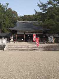 Ogami Shrine with the divine body of Miwayama