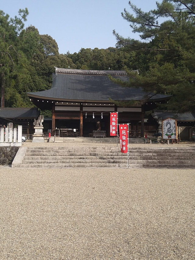 Ogami Shrine with the divine body of Miwayama