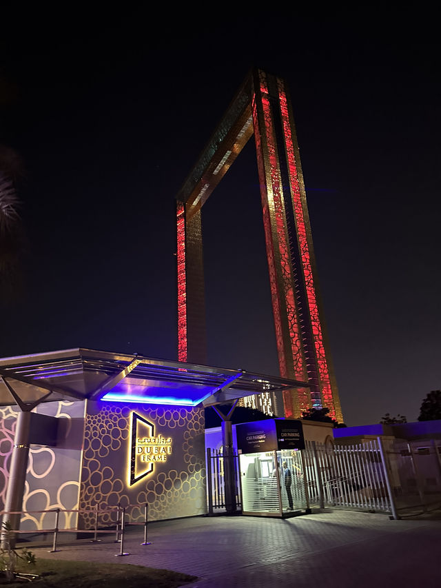 A Stunning View from Dubai Frame
