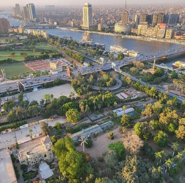 🌆✨ Discover the Icon of Cairo – The Cairo Tower! 🗼🇪🇬