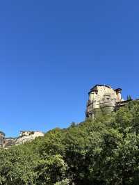 The Meteora Monasteries in Greece are a great place for hiking.