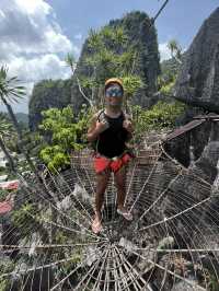 ⛰️🌿 Step Above Paradise – The Taraw Cliff Canopy Walk, El Nido 🌄🌴 