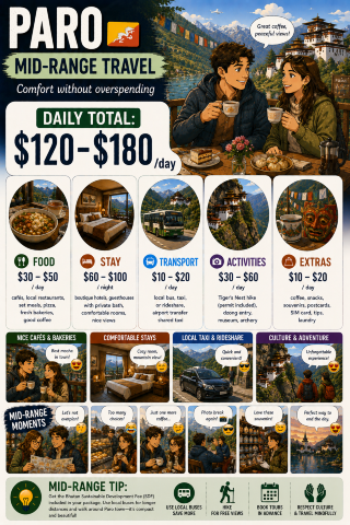 🗺️ Paro 適合各種旅行風格