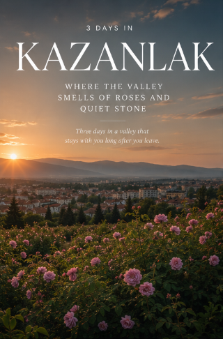 Welcome to Kazanlak: Where the Valley Smells of Roses