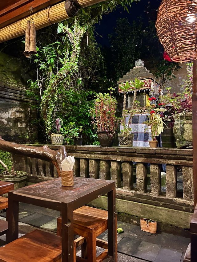 Balinese restaurant in Ubud