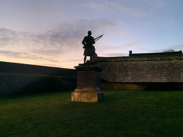 Stirling Castle | Overlooking the vast Scottish fields.