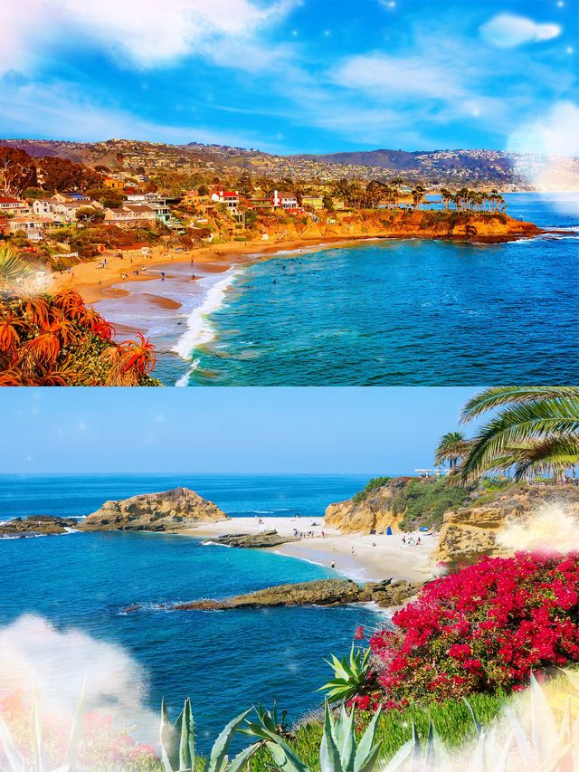 Los Angeles' stunning coastline, Laguna Beach!