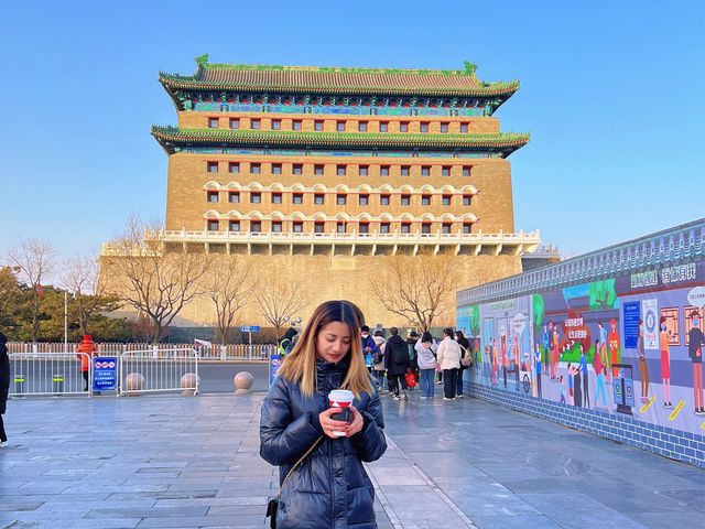 Qianmen Street in Winter ❄️ 