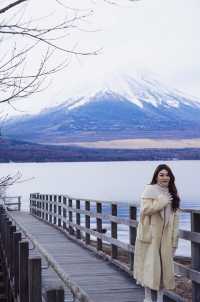 又是花式看富士山的一天，依然是選擇了包車一日遊，因為冬天天黑得早，我們選擇了7點就從東京開車出發了