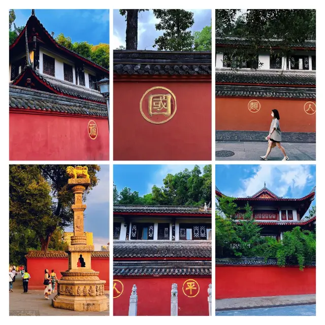 Wenshu Monastery in Chengdu was first built during the Sui Dynasty (605-617 AD)