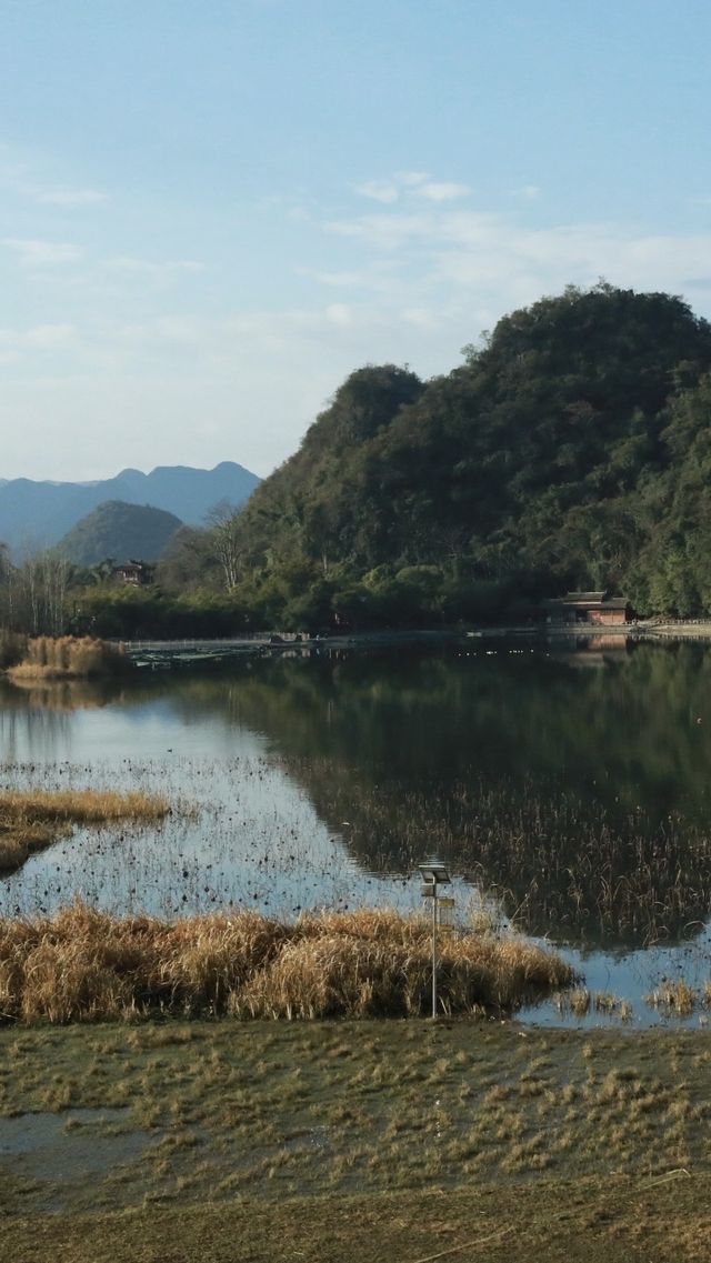 普者黑親子民宿｜住進了畫卷裡