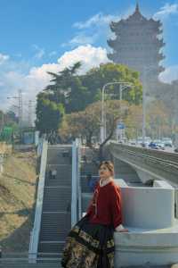 黃鶴樓新機位！這樣walk壓根沒人也不排隊！