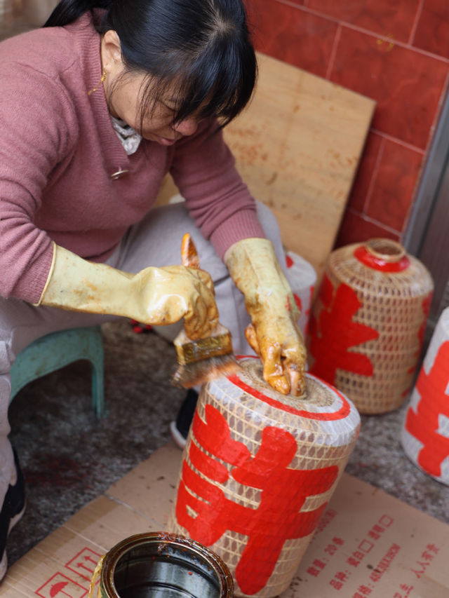 普寧杜姓古村，手工製作燈籠技藝傳承數百年