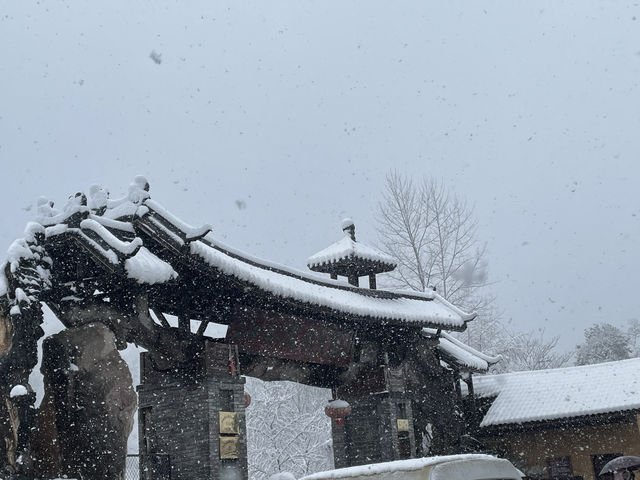 小鎮大雪