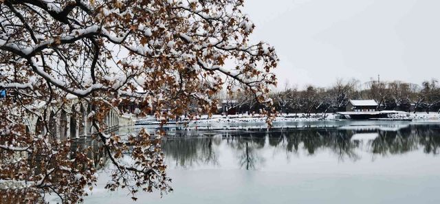 雪後頤和園