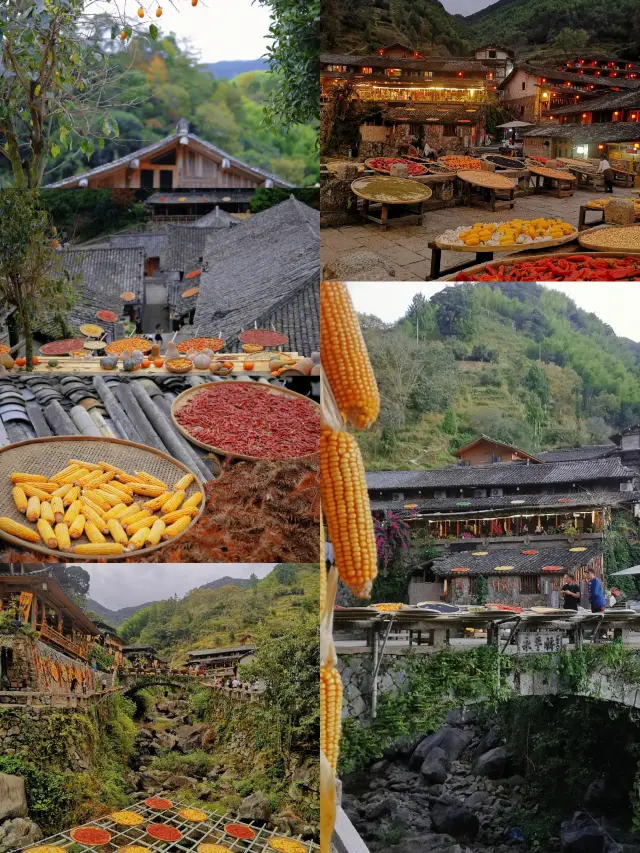 Wenzhou's 'Little Wuyuan' | Wisps of cooking smoke rise among the mountains, and there are small bridges over flowing water and households