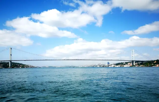 Cruising the Bosphorus Strait