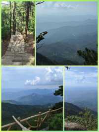 薄刀峰，原名鹤皋峰，位於湖北羅田縣境，離羅田縣城有兩個小時的紅色旅遊公路