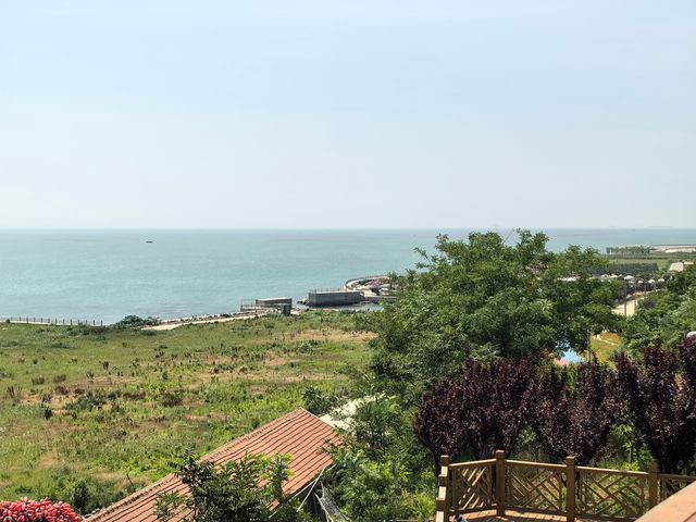長島景點之一渤海黃海分界線