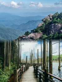 江西宜春一個人少景美少眾避暑山林景區