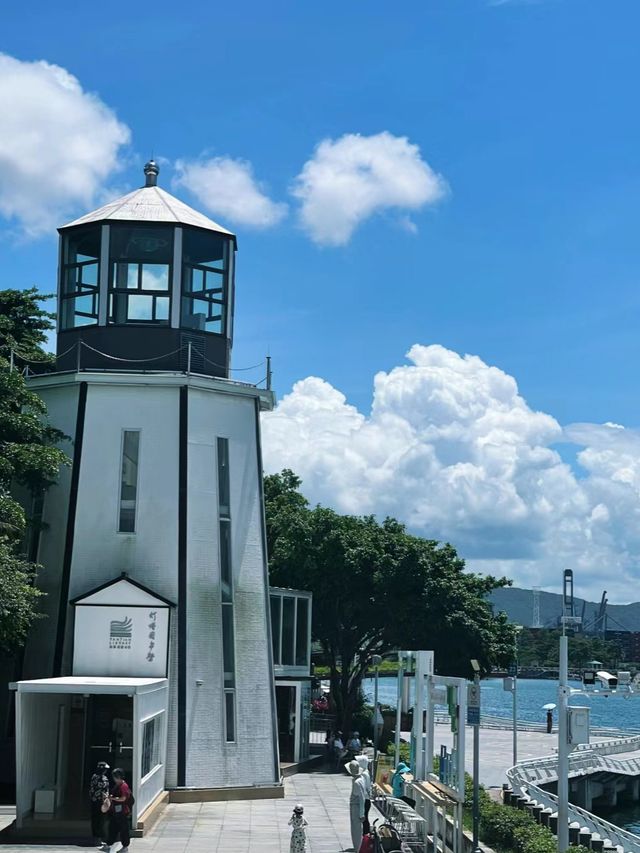 燈塔圖書館|面朝大海的圖書館看書也看海