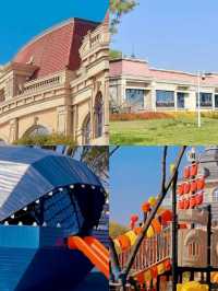 在唐山,有一個曹妃甸攬月的旅遊景區,景色非常美麗