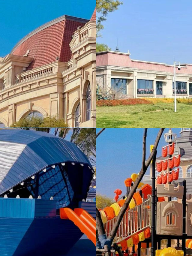 在唐山,有一個曹妃甸攬月的旅遊景區,景色非常美麗 在唐山,有一個曹妃甸攬月的旅遊景區,景色非常美麗