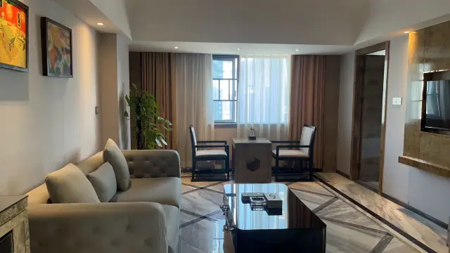 여행 중 편안한 숙소.