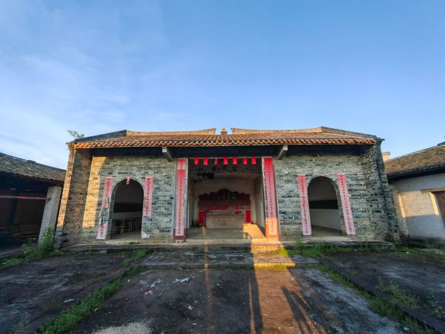 廣西平南中團古村。