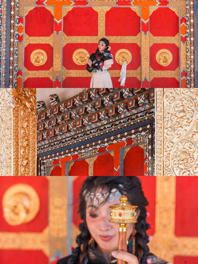 川西|色達東噶寺天氣超好！。