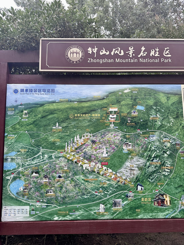 明孝陵遊覽路線，輕鬆暢遊鐘山風景區。