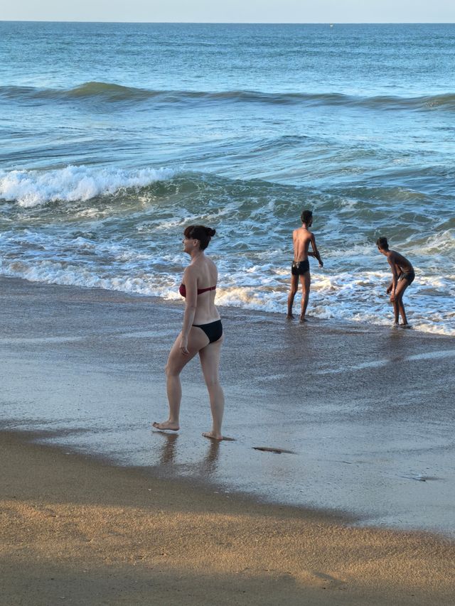 享受印度洋的海風。