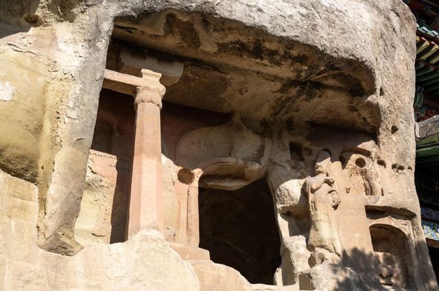 天龍山石窟旅遊攻略圖。 天龍山石窟旅遊攻略圖。