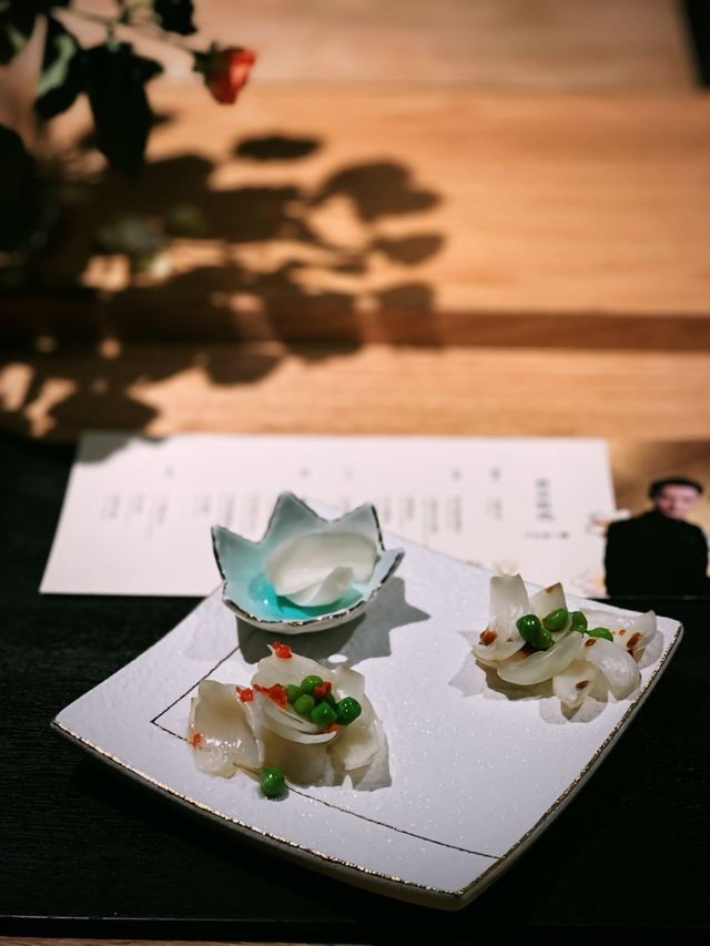 徐匯區這家中式板前料理也太棒了吧。