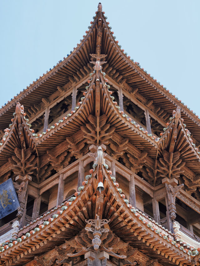 山西運城秋風樓，漢武帝打卡過的古建築。