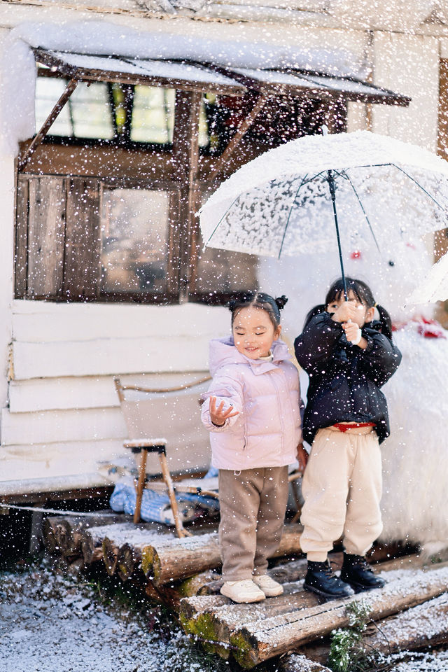蘇州出發1小時即可到達雪景牧場過聖誕啦