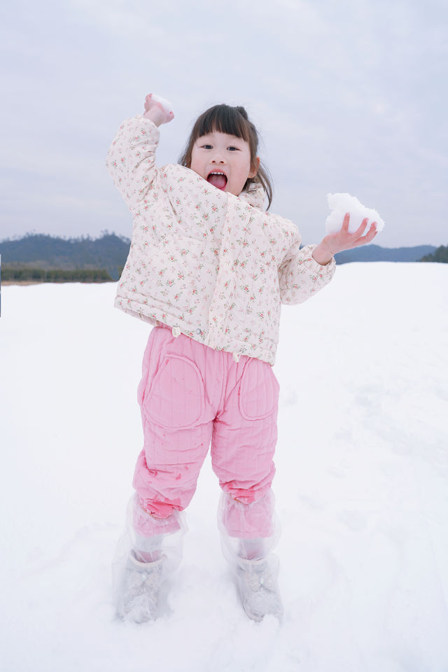 江浙滬小朋友 都給我來這裡玩雪！