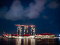 The Night Harbour of Singapore!