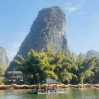 Yangshuo Bamboo Rafting experience 🇨🇳
