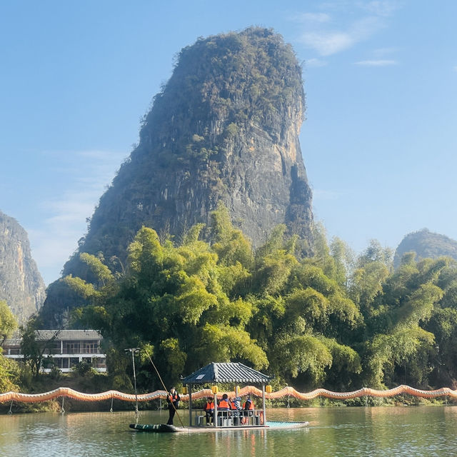 Yangshuo Bamboo Rafting experience 🇨🇳