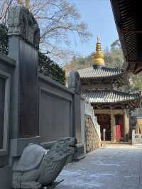 大雪後遊徑山寺
