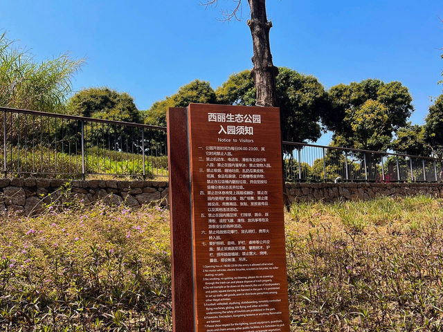 🌳深圳西麗生態公園，心之嚮往