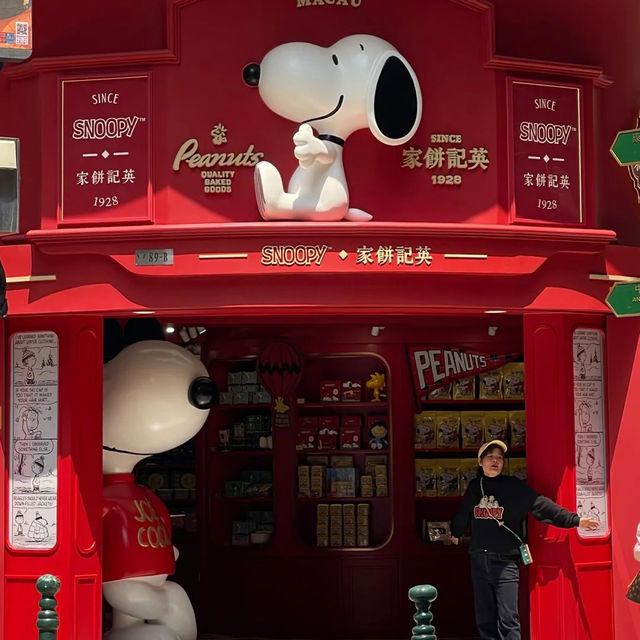 ✨澳門必去！史努比控瘋狂尖叫嘅主題店🥹