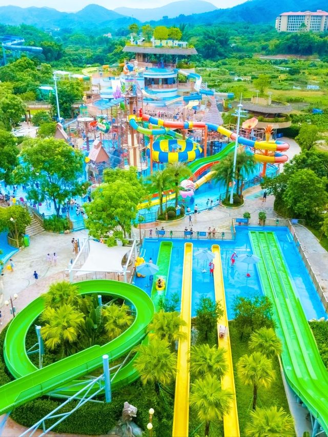 廣州玩水天花板必打卡！暑假必玩嘅森林海嬉水樂園