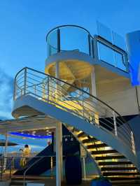 🚢 Blue Hour on Spectrum of the Seas — How could you not fall in love? 