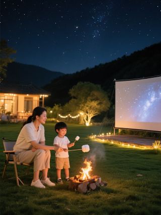 22℃ Cool Secret Realm! Take the Kids to Experience Lushan’s Starry Sky Bubble House + Firefly Night Exploration