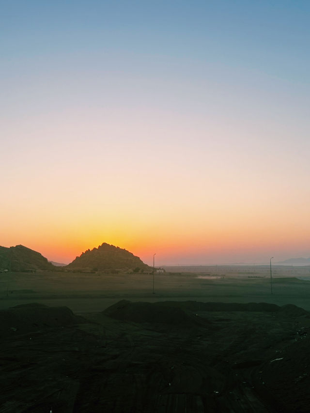 Sunrise Whispers in the Sinai Desert ✨